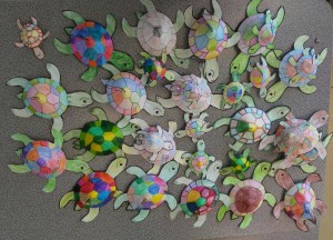 2. B a 3. A - Pomáháme chránit mořské želvy